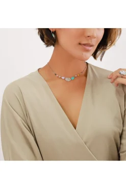 Women Elka London Dita 3 Organic Elements Necklace