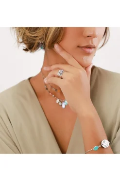 Women Elka London Dita Flower Metal Ring
