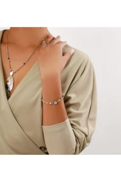 Women Elka London Dita Looped Beads Bracelet