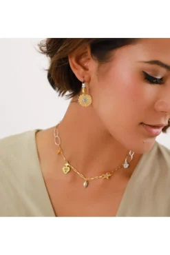 Women Elka London Justine Beaded Hooks Earrings