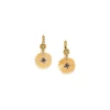 Women Elka London Justine Flower Dangle French Hooks