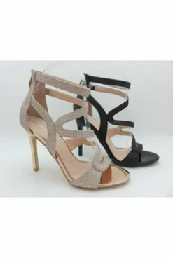Women Glitz Shoes Alisha Divine Glitter High Heel Sandals