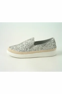 Women Glitz Shoes Divine Narla Glitter Espadrille Casual Pumps