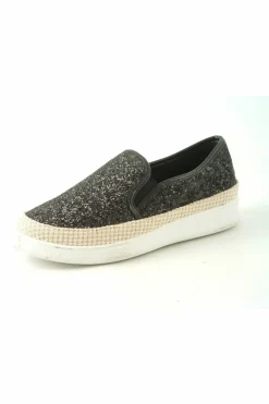 Women Glitz Shoes Divine Narla Glitter Espadrille Casual Pumps