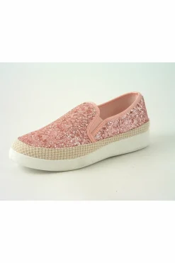 Women Glitz Shoes Divine Narla Glitter Espadrille Casual Pumps