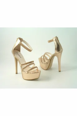 Women Glitz Shoes Divine Tall Diamante Platform