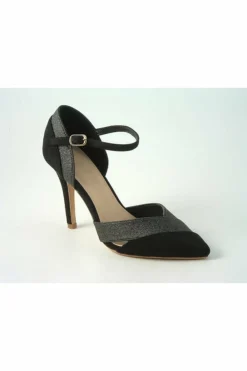 Women Glitz Shoes Roxie Suede N Glitter Dorsey Court Shoe