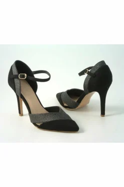Women Glitz Shoes Roxie Suede N Glitter Dorsey Court Shoe