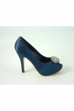 Women Glitz Shoes Sabatine Fee 888 Platform Satin Peep Toes