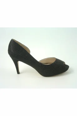 Women Glitz Shoes Sabatine Mid Heel Peep Toe - 31438