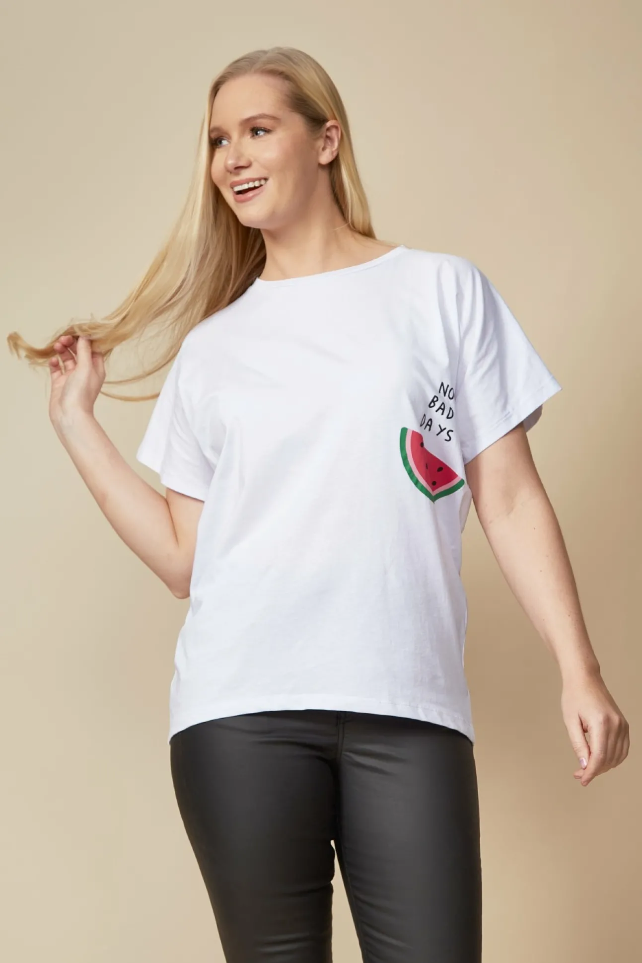 Women Hoxton Gal Oversized Watermelon T-Shirt