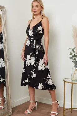 Women Lilura London Floral Print Cami Midi Dress
