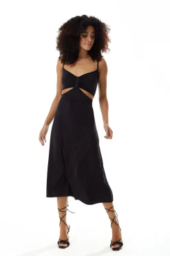 Women Liquorish Cami Dress With Cut Out Details