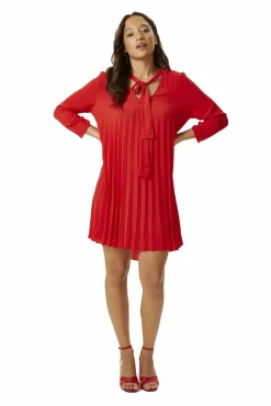 Women Liquorish Divine Grace Pleated Dress