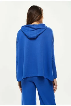 Women Liquorish Hooded Sweatshirt With Front Pocket In