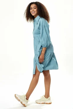 Women Liquorish Oversized Shirt Dress In