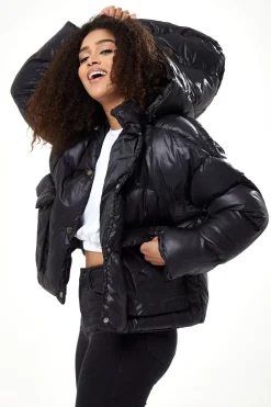 Women Liquorish Puffer Coat