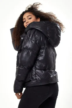 Women Liquorish Puffer Coat