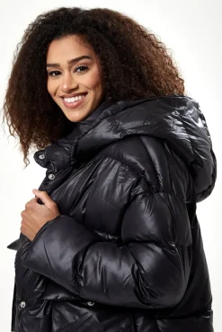 Women Liquorish Puffer Coat
