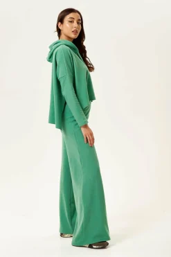 Women Liquorish Wide-Leg Tracksuit Pant In