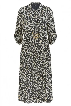 Women Mela London Ditsy Daisy Pleated Midi Dress