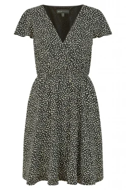 Women Mela London Ditsy Daisy Print Skater Dress