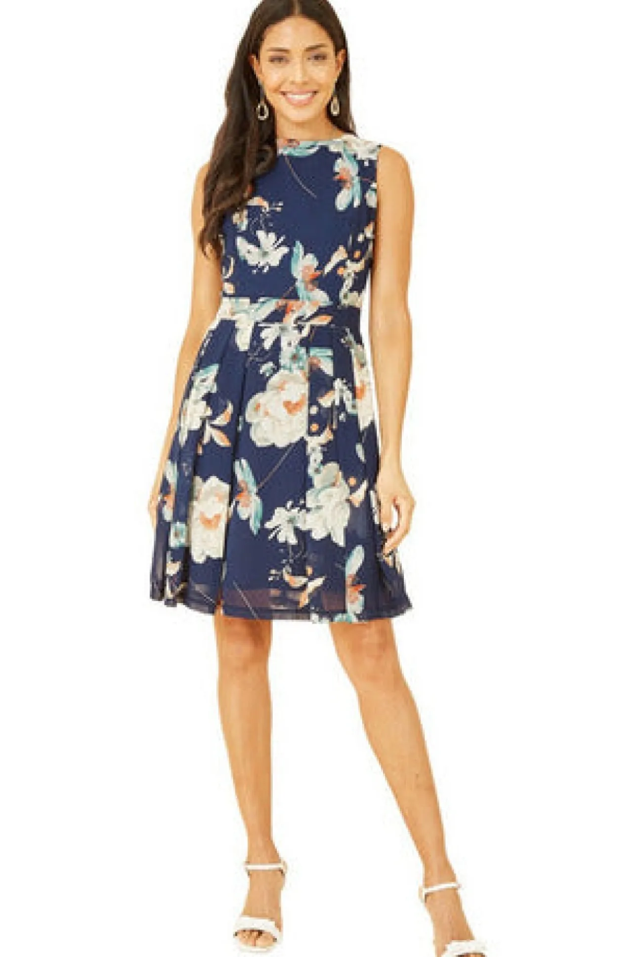 Women Mela London Floral Skater Dress
