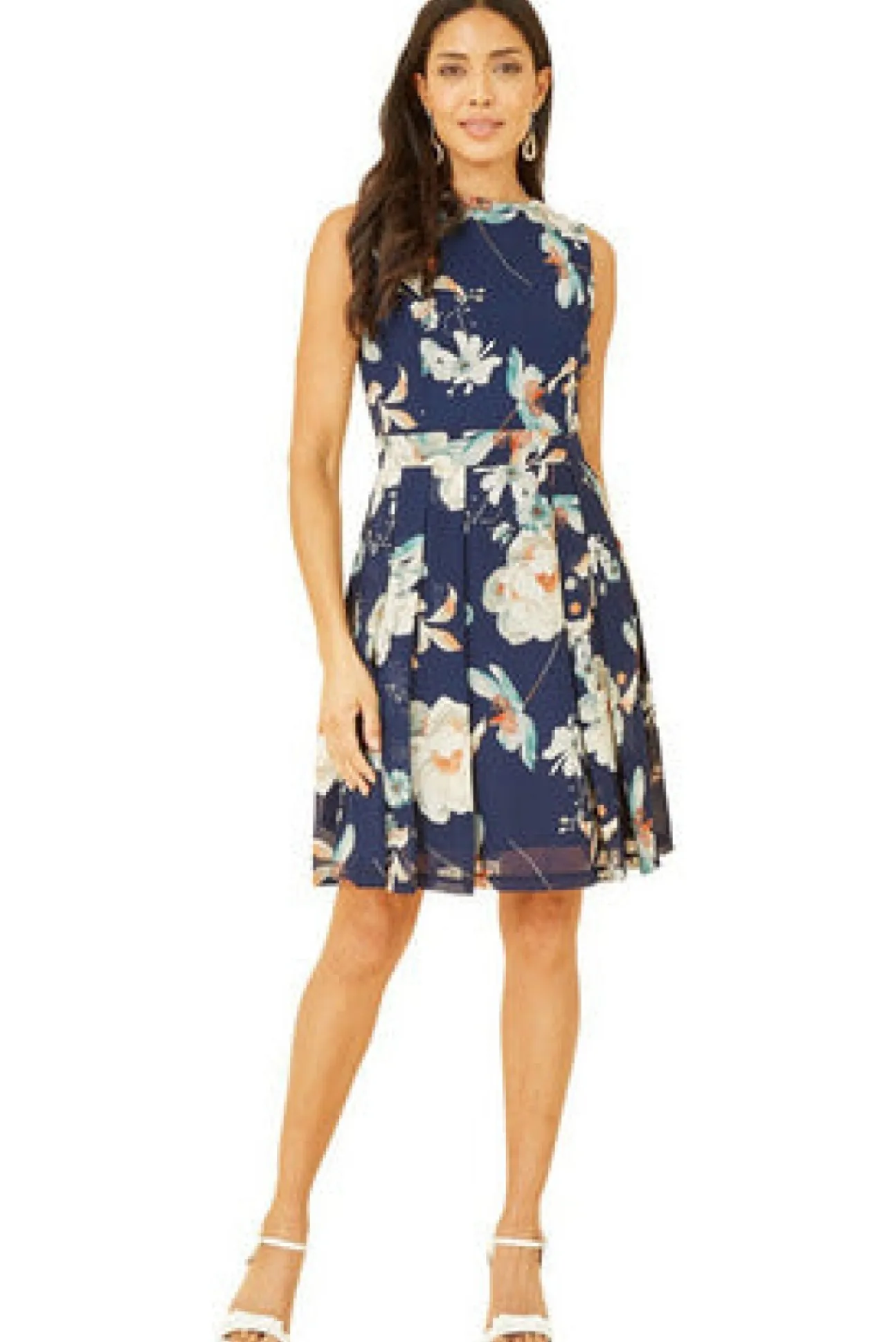 Women Mela London Floral Skater Dress