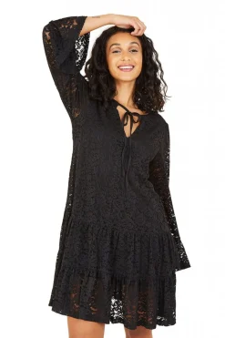 Women Mela London Lace Smock Dress
