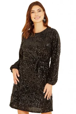 Women Mela London Sequin Smock Dress