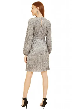 Women Mela London Sequin Smock Dress