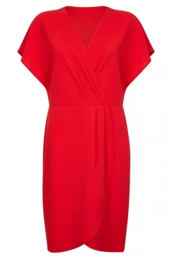 Women Mela London Wrap Front Dress