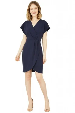 Women Mela London Wrap Front Dress