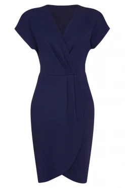 Women Mela London Wrap Front Dress