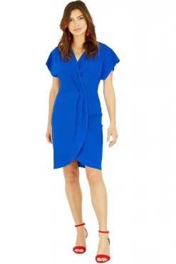 Women Mela London Wrap Front Dress