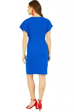 Women Mela London Wrap Front Dress