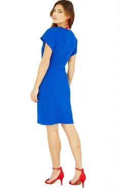 Women Mela London Wrap Front Dress