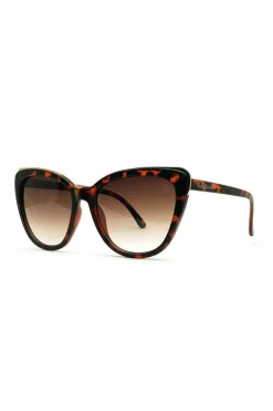 Women RubyRocks 'Roseanne' Cateye Sunglasses In Tort