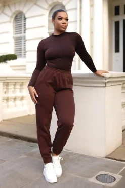 Women SETSOFRAN London Chocolate Joggers For Women