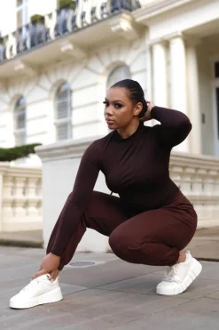 Women SETSOFRAN London Chocolate Joggers For Women