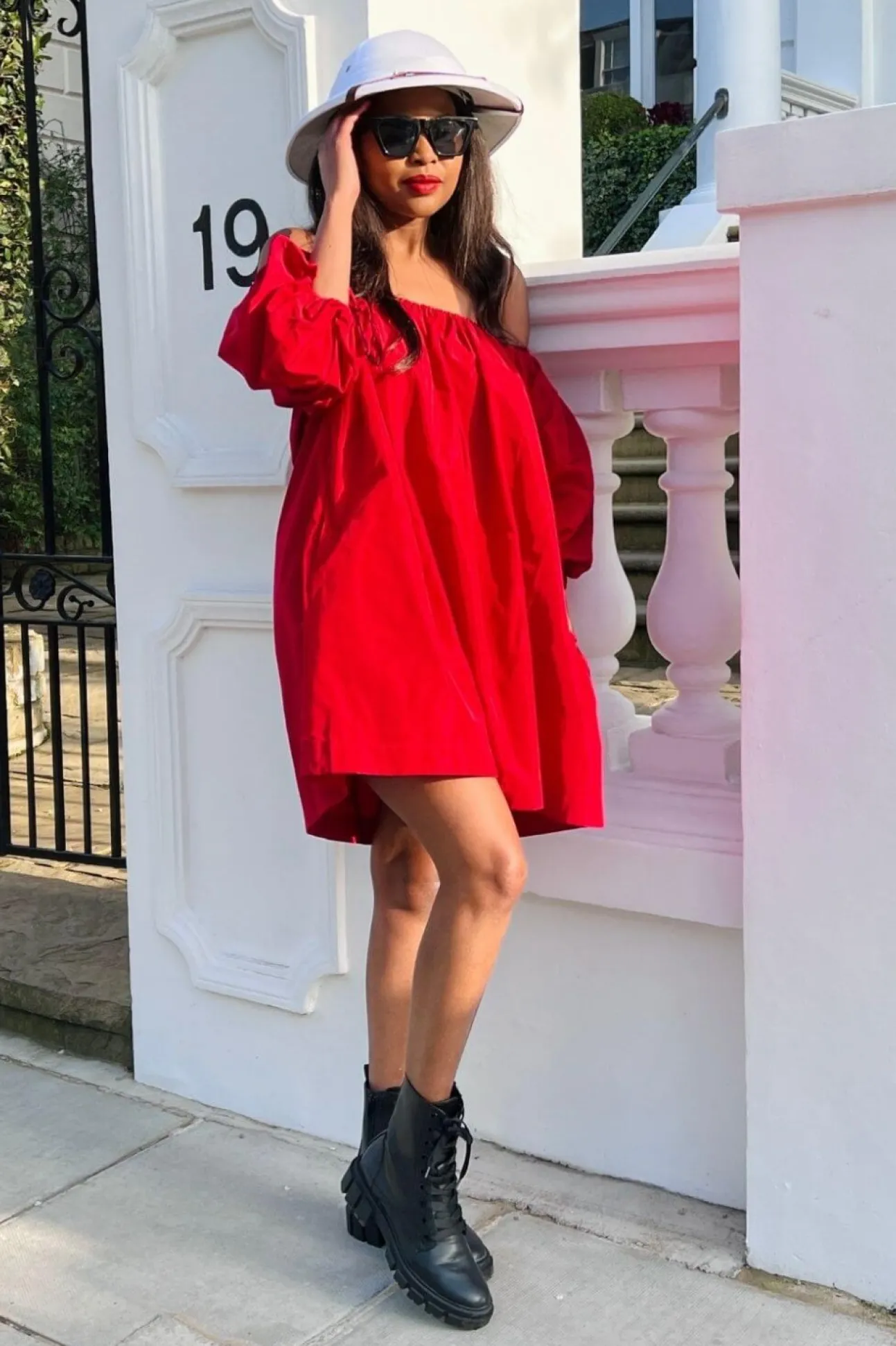 Women SETSOFRAN London Off Shoulder Dress