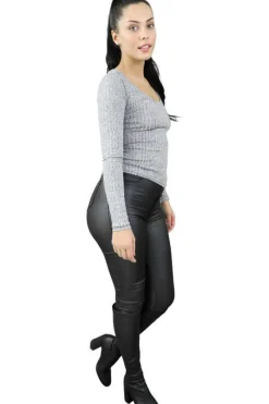 Women Signage Long Sleeve Top