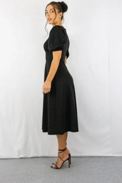 Women Signage Round Neck Mini Dress