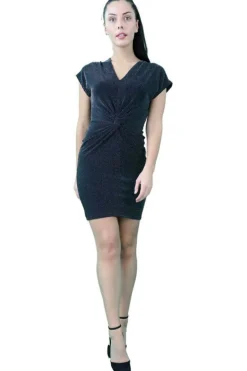 Women Signage Vest Knot Dress