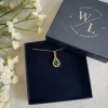 Women Wisteria London Esmeralda Teardrop Necklace