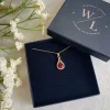 Women Wisteria London Esmeralda Teardrop Necklace