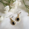 Women Wisteria London Esmeralda Teardrop Earrings