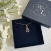 Women Wisteria London Esmeralda Teardrop Necklace