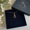 Women Wisteria London Esmeralda Teardrop Necklace