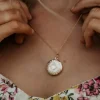 Women Wisteria London Martha Filigree Locket